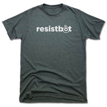 Load image into Gallery viewer, Resistbot Logo White | Soft Basic Tee
