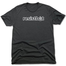 Load image into Gallery viewer, Resistbot Logo Outline | Recycled Tri-Blend Tee
