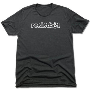 Resistbot Logo Outline | Recycled Tri-Blend Tee