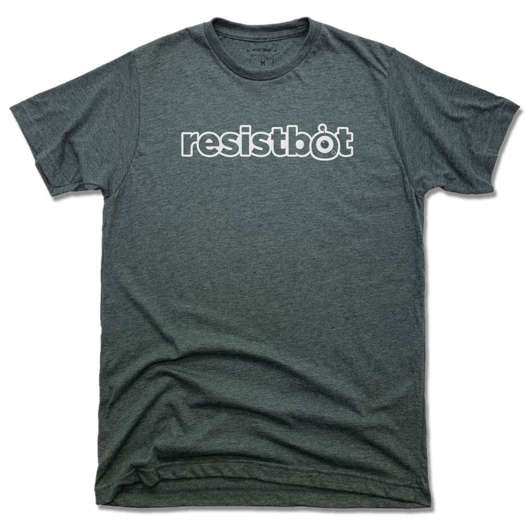 Resistbot Logo Outline | Soft Basic Tee