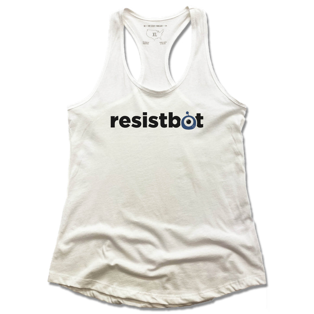 Resistbot Logo Black | LADIES Basic TANK
