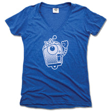 Load image into Gallery viewer, Resistbot White | LADIES V-NECK Tee
