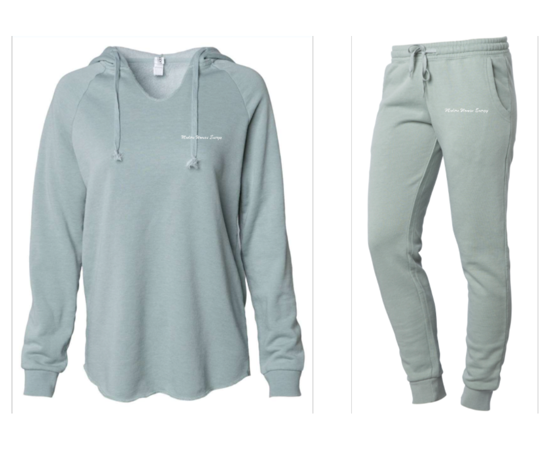 Modern Woman Energy HOODED PULLOVER and Jogger Set