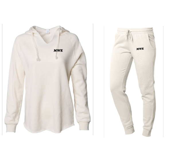 MWE Embroidered HOODED PULLOVER and Jogger Set
