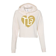 Load image into Gallery viewer, Tavin TL3 White | Cropped Hoodie

