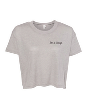 I'm a Tanya - Unisex Scrubbing In T-shirt - Gray