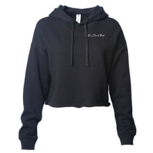 Load image into Gallery viewer, Ex&#39;s Do it Best Embroidered | Cropped Hoodie
