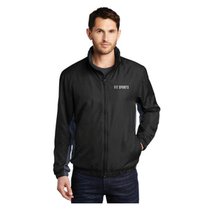 Embroidered Fit Sports Wind Jacket