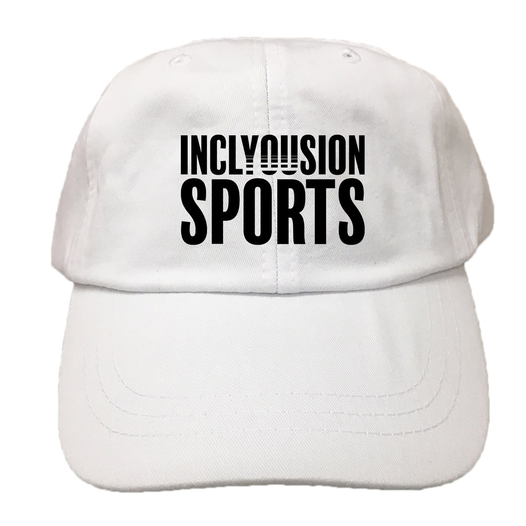inclYOUsion Sports Embroidered | Cotton Twill Dad Cap